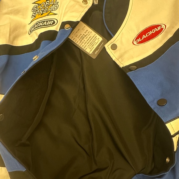 Y2k Made Extreme X BlackAir embroidered racing jacket - Picture 4 of 6